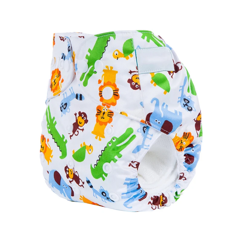 High quality washable reusable cloth diapers with charcoal inserts