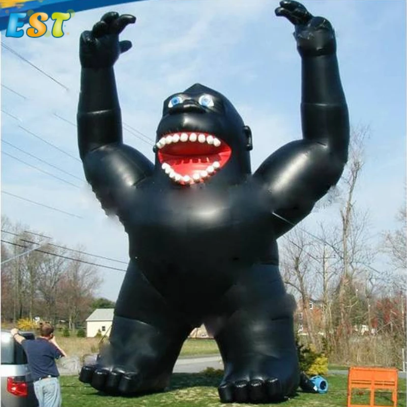 Commercial grade inflatable gorilla model giant inflatable gorilla for promotion advertising