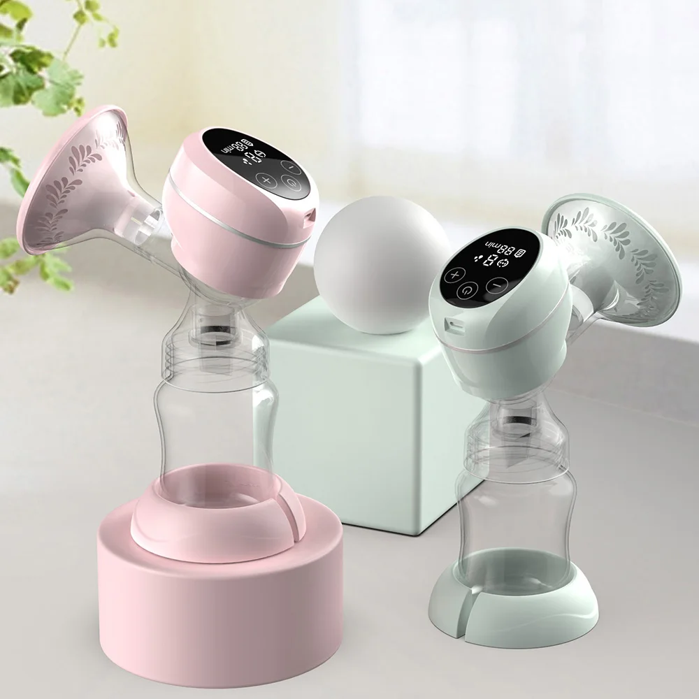 Carebao OEM ODM USB Rechargeable wearable Electric Portable Breast Pump Night Light pumping machine Fully Silicone Shield