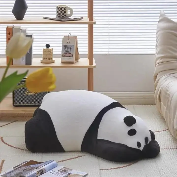 Panda sofa Home Furniture Leisure Comfortable Fabric Floor Lazy Living Room Adult Kids Sitting Rest Sofa Polar Bear Sofa