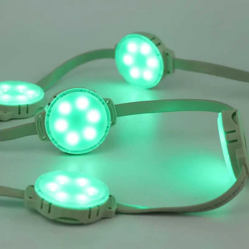 Chinese lighting manufacturers DMX control led point lights waterproof outdoor 50mm rgb led pixel light facade