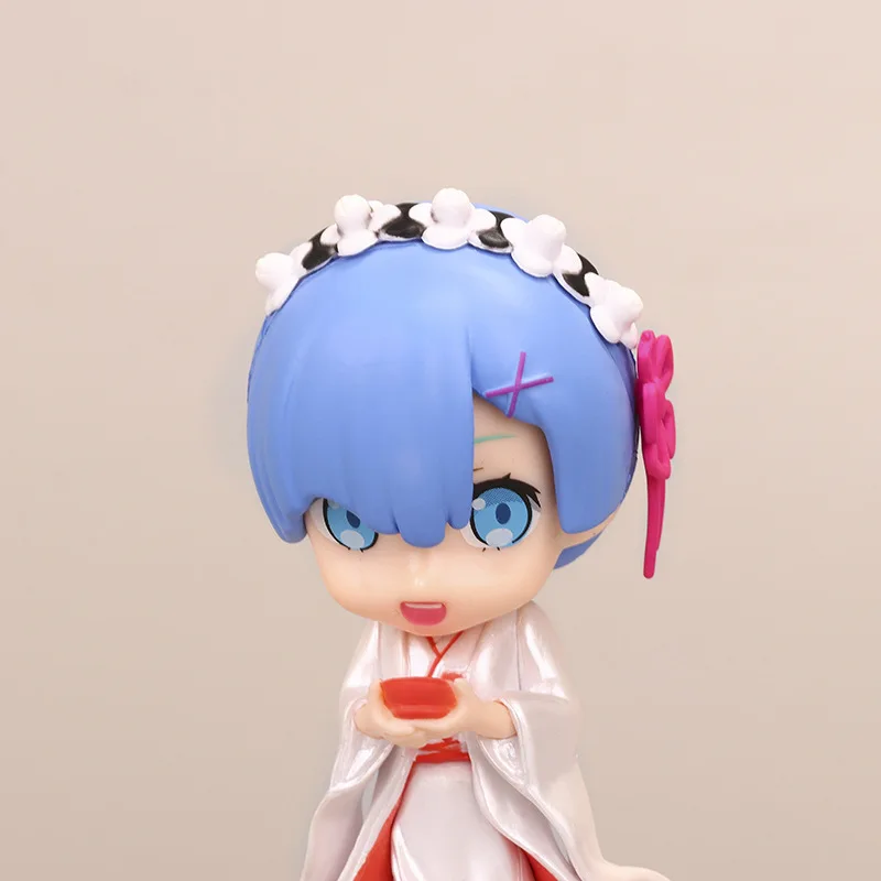 Japanese famous anime Life in a different world from zero action figure Rem Ram 6pcs/set figure doll toy for gift