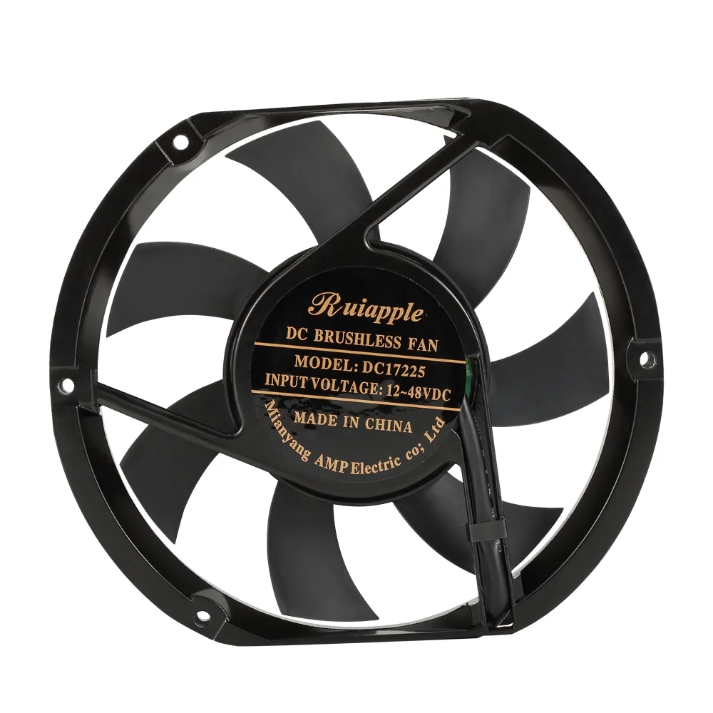 17251 Fan 172mm Cooling Fan 172x150x51 172mm 17251 24v 48v Dc Cooling Fan 48v 172mm