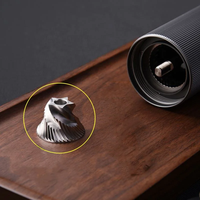 Juzhu Bulk Commercial Portable Stainless Steel Burr Coffee Grinder Casting Parts CNC Turning Milling Machining Service