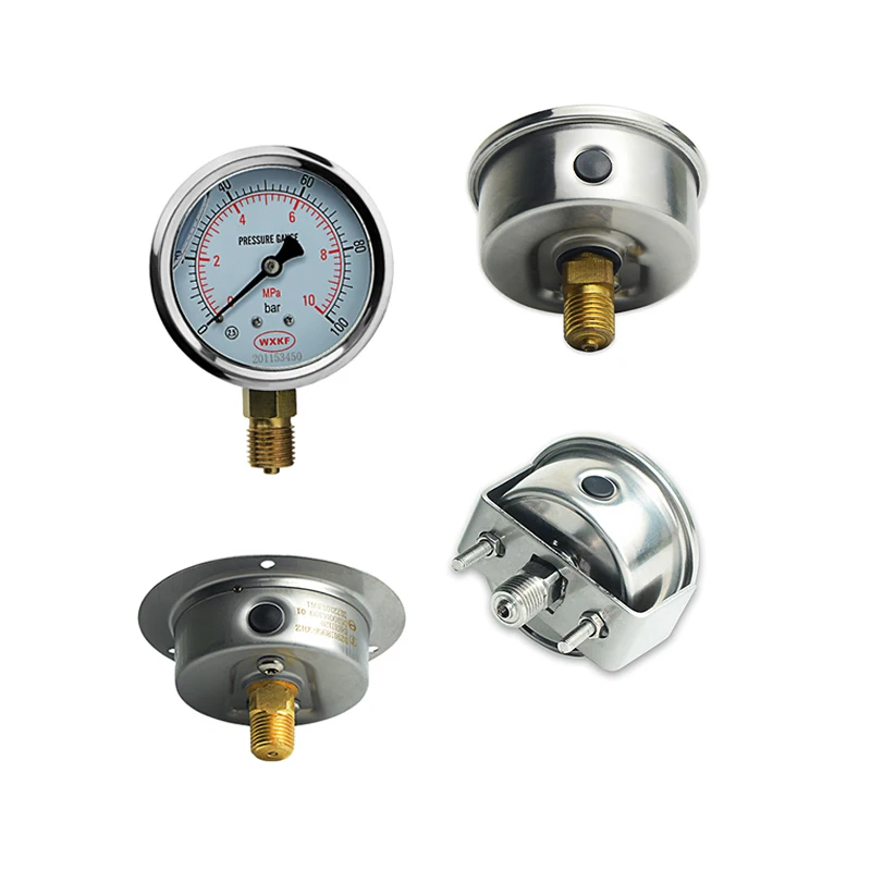 Chinese manufacturers Manometer Liquid Filled Pressure Gauges