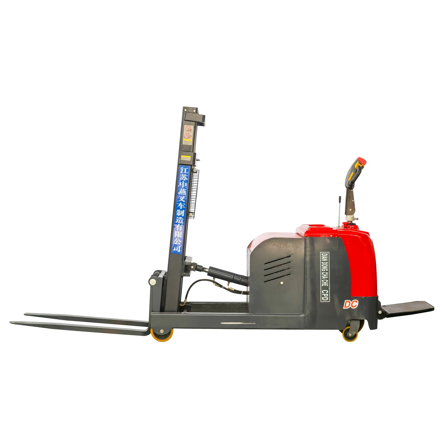 1.5 ton 2 ton Stand driving Counterbalance Electric Forklift telescopic telehandler hot sale