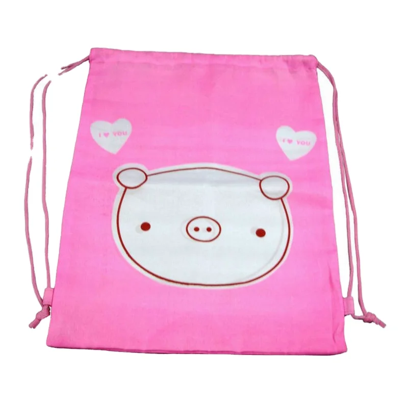 
Недорогой многоразовый рюкзак из нетканого материала на шнурке, детская спортивная сумка, рюкзак на шнурке для детей 