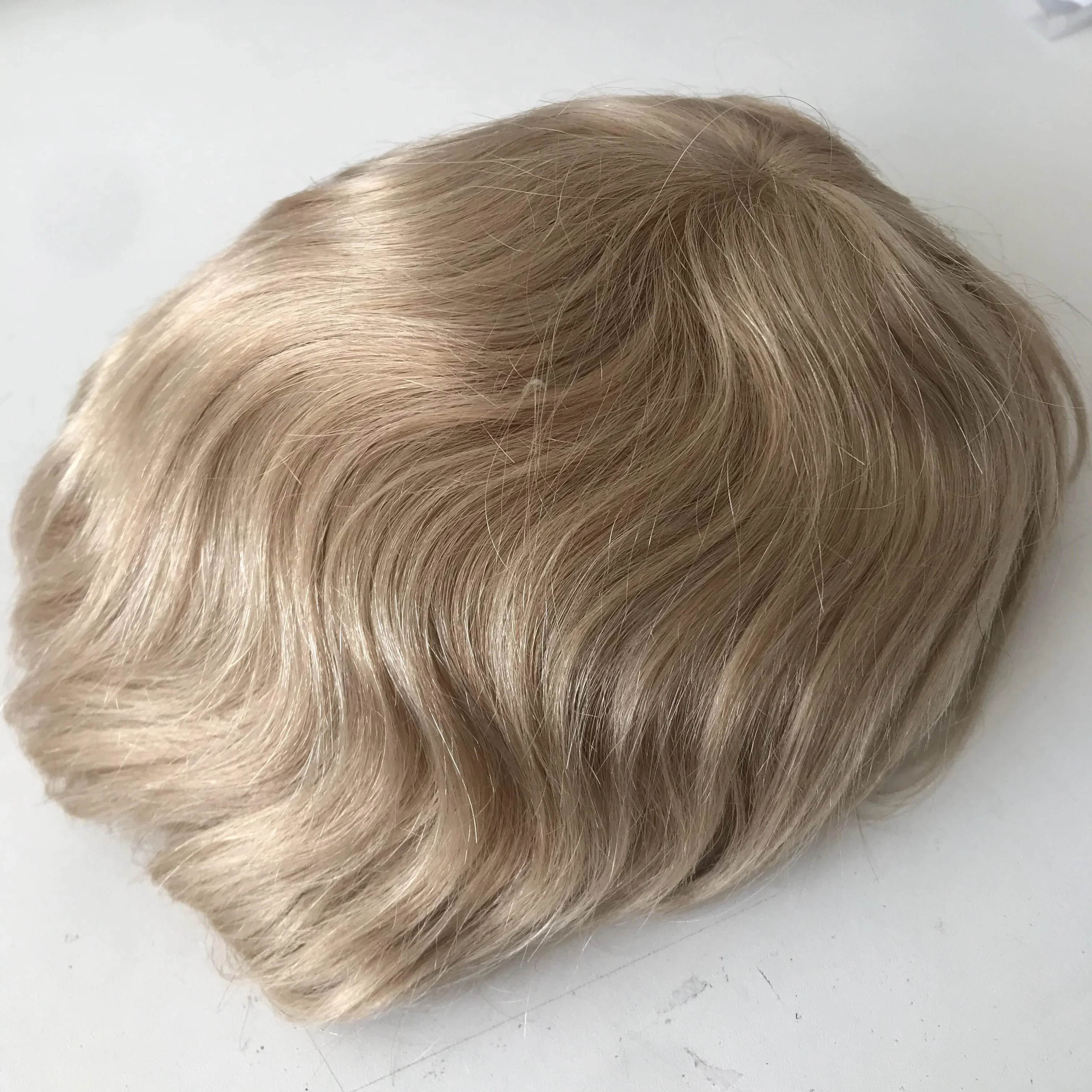 100% Human Hair Toupee For Woman Good Quality Natural Wigs Stock Human Hair