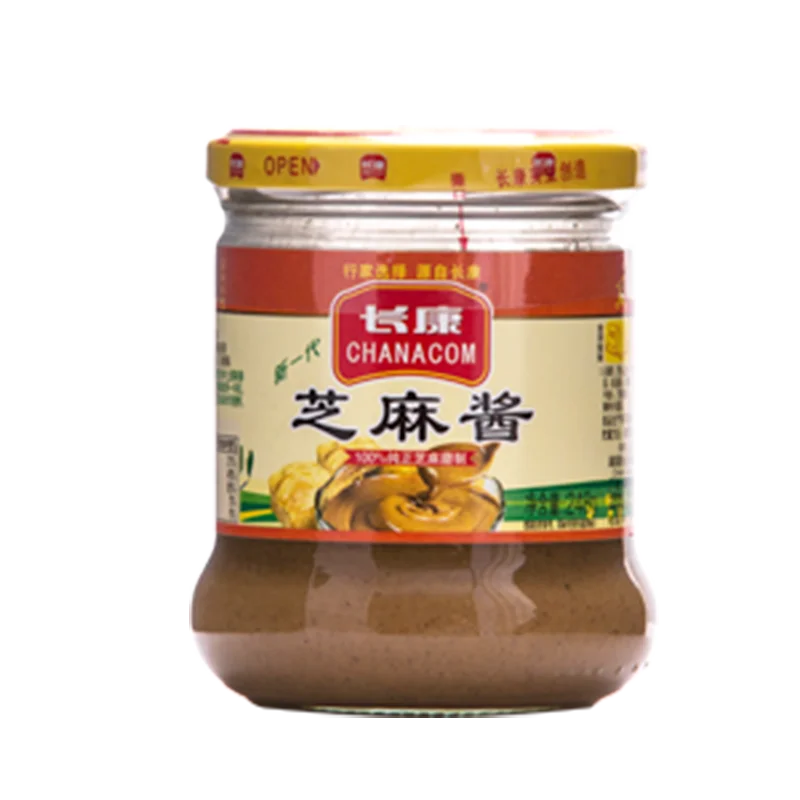 248g Non-gmo Pure Sesame Sauce Oem Sesame Sauce Organic Tahini Fresh Sesame Paste