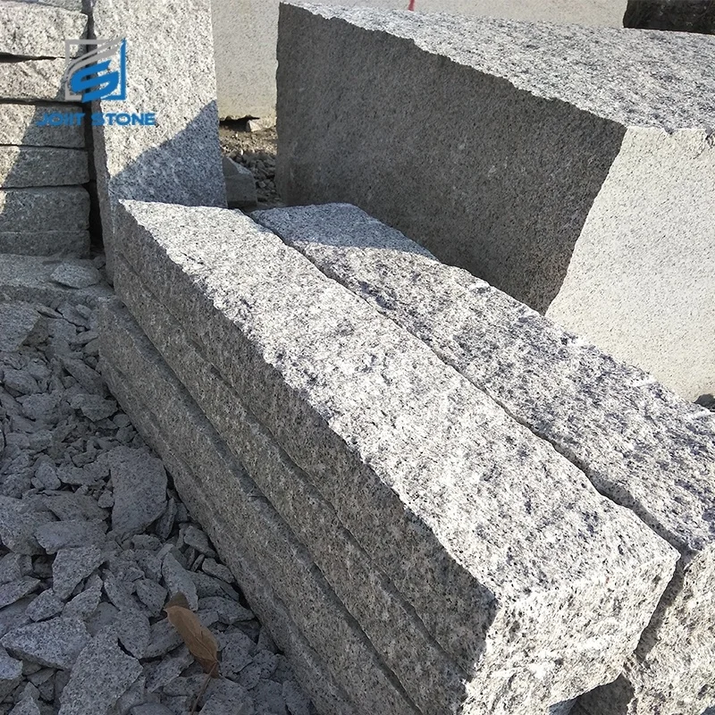 Natural Grey Granite Standard Bordstein Sizes Curbstone Types