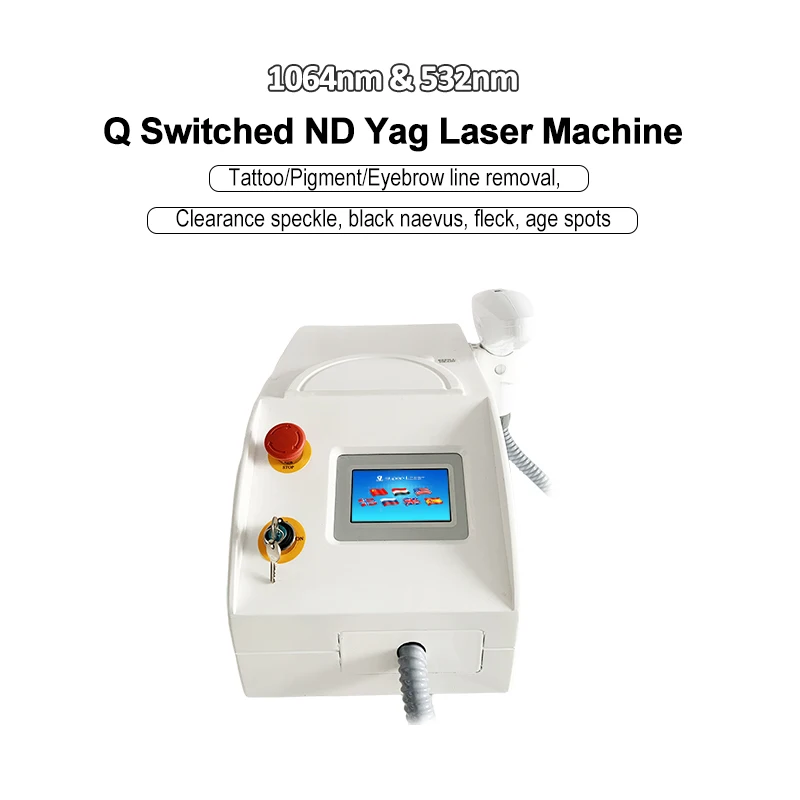 low price nd yag q switched laser machine laser tattoo removal laser equipment