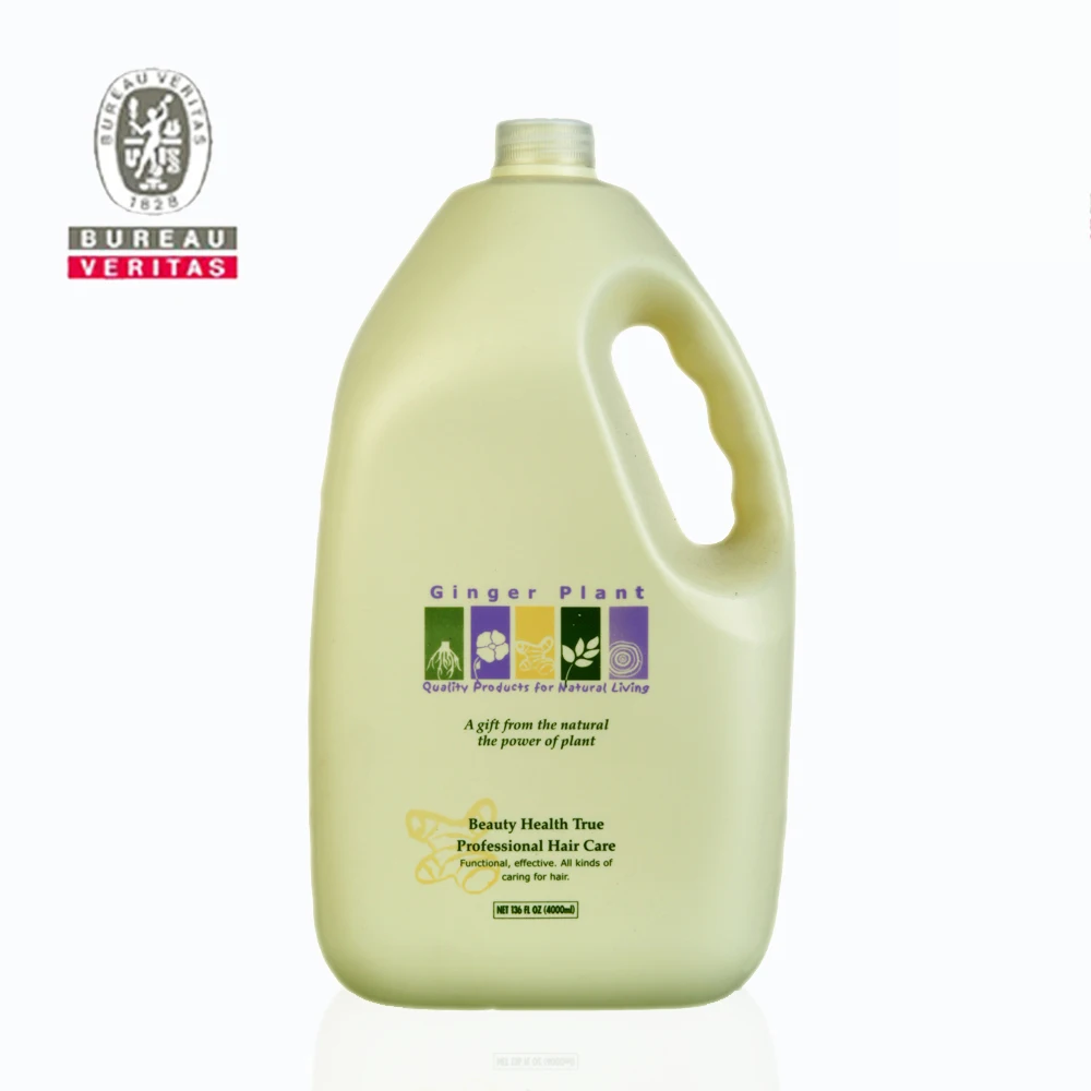 Wholesale Gallon Bulk Ginger Brand Name Nourishing 4000ml Hair Shampoo In Bulk