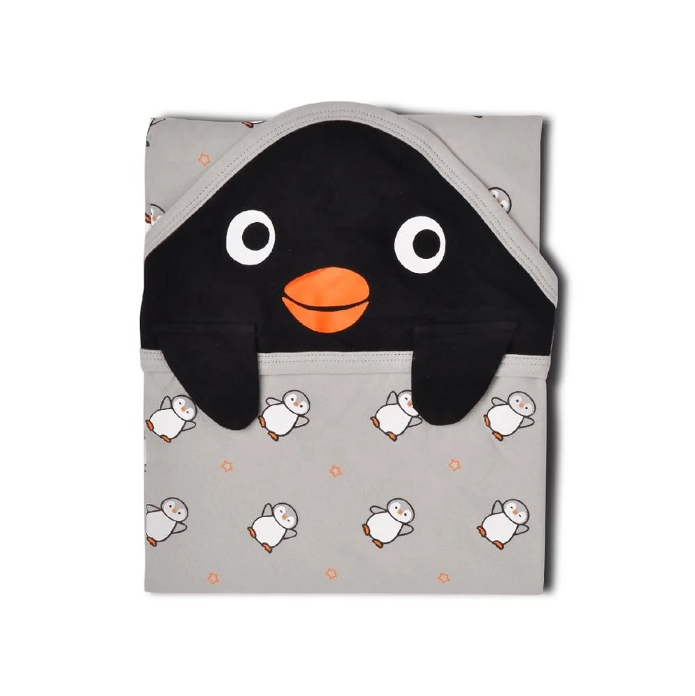 Wholesale 100% Cotton Baby Clothes Set Penguin Unique Cotton Newborn Baby Gift Sets Baby Clothes Boys 0-3 Month