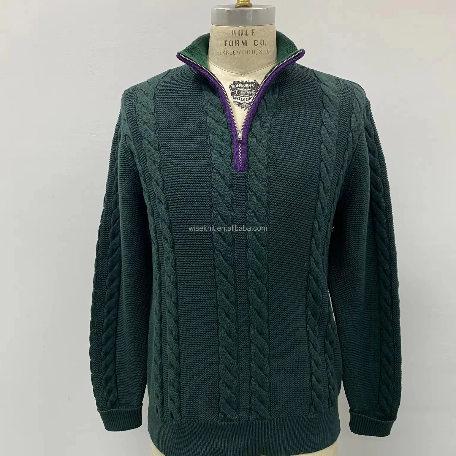 old money clothes men Design Men Sweater Jacquard letter knitwear men Crew neck pullover winter Knitted tapestry sweater