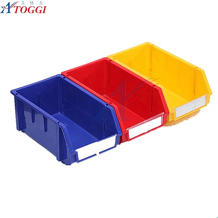 A7 size stackable small clear hard plastic boxes,storage bins