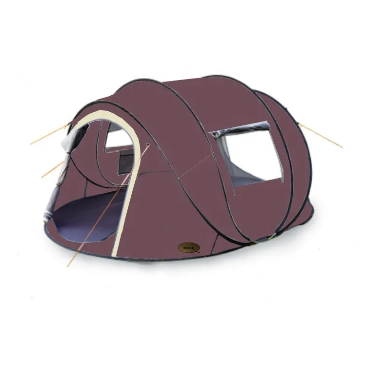 Dome lightweight printing cartoon cute kids adult popup folding bed ultralight fishing boat camping tent wholesale for selling