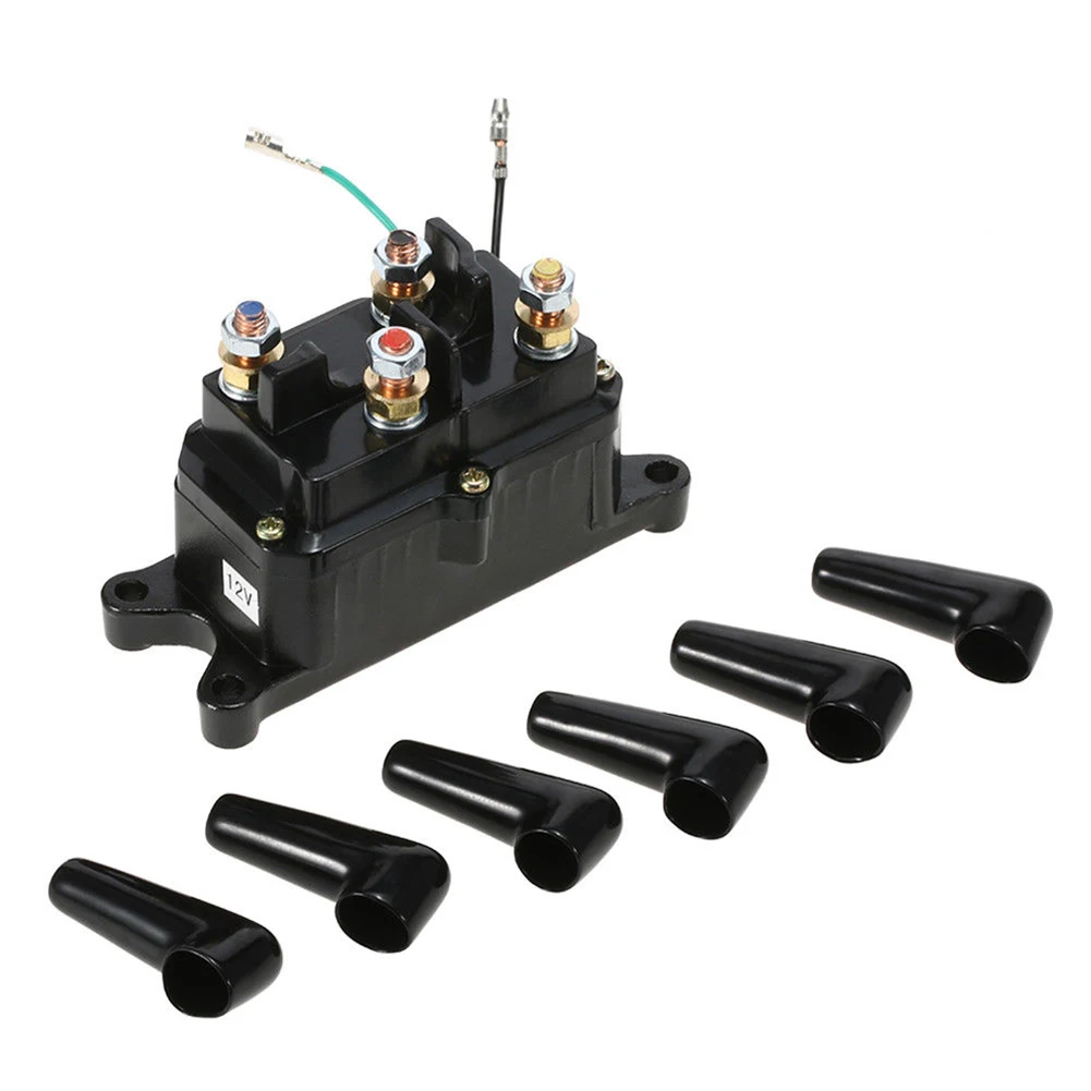 12V 250A Car Winch Remote Contactor Winch Control Relay 2000-5000LB For ATV UTV 4X4 Off-road