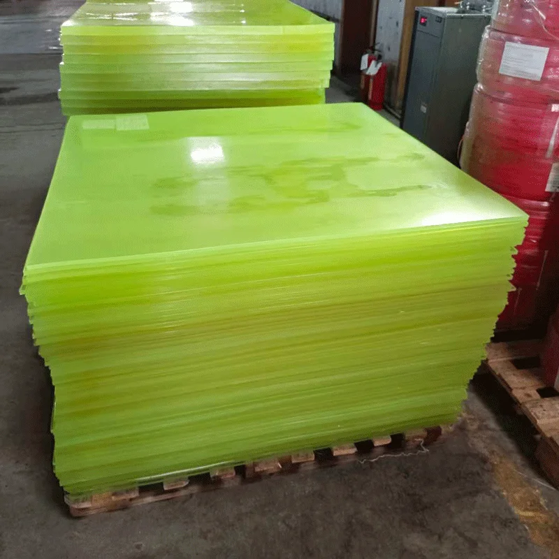 Factory customized wear-resist elastic Polyurethane PU rubber sheets