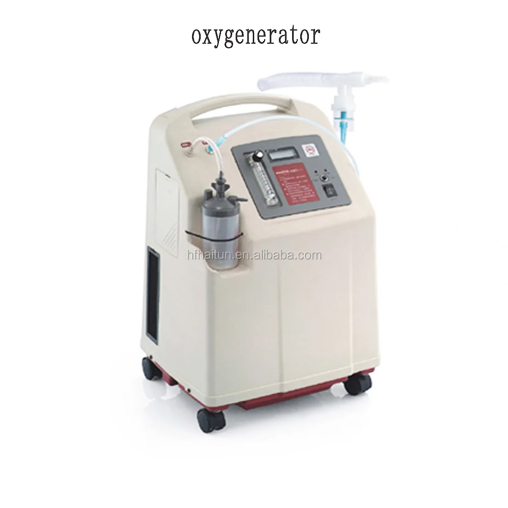 
Portable oxygen generator 5 liter continuous dual flow oxygen concentrator 