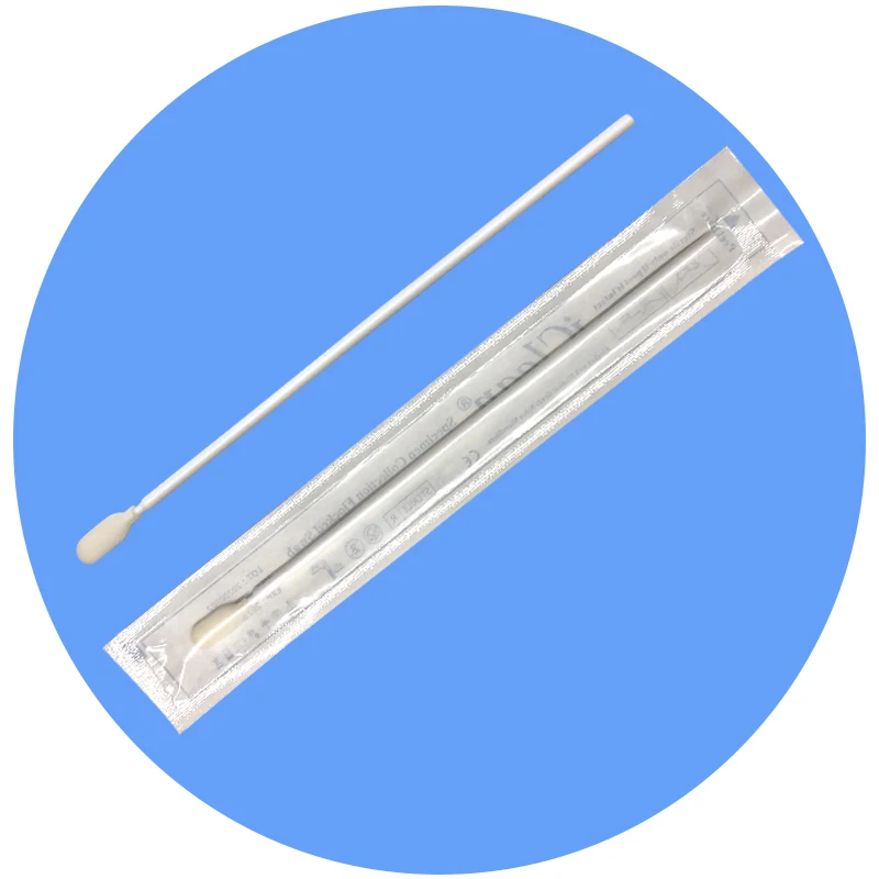 Medical Sterile Viral Transport Test Sample Collection Foam Tipped Mouth Buccal Oral Swabs