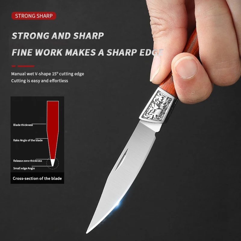 Promotion Outdoor Camping Folding knife Multi-purpose Camping survival high-hardness hunting folding knife