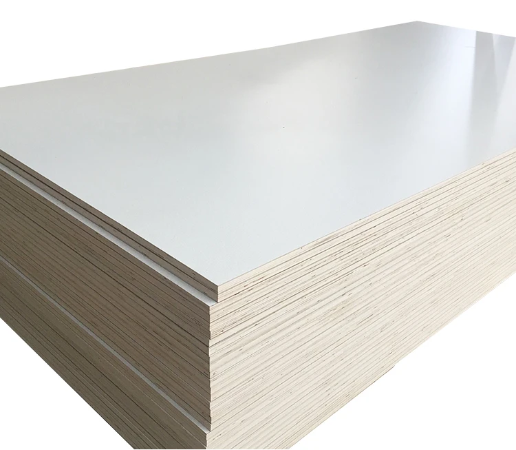 Linyi Consmos 12/18mm furniture grade full poplar core HPL faced plywood Panel fireproof