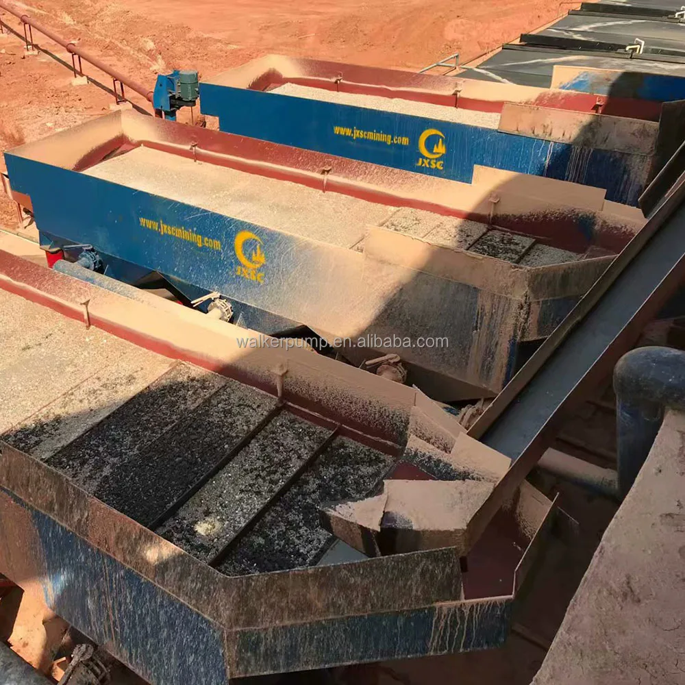 100TPH Ore Dressing Beneficiation Barite Crushing Processing Plant For Mining