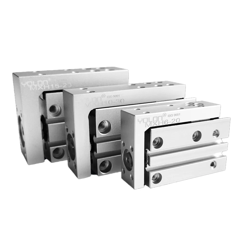 China Manufacturer High Precision Durable Double Acting Pneumatic Air Cylinder With Single Rod