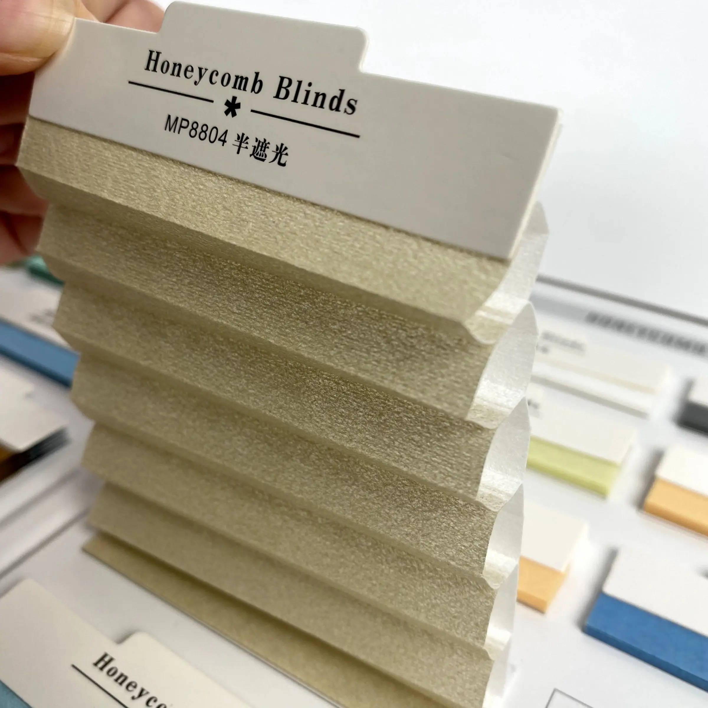 Sunshade Blinds No-Woven Fabric Cellular Foldable Accordional Honeycomb Window Blinds Shutters