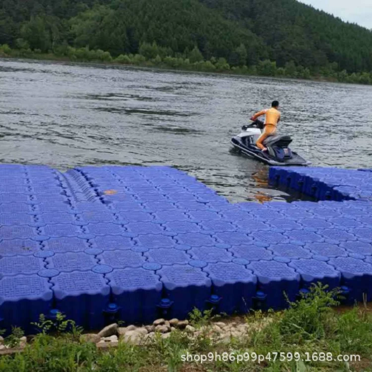 plastic modular pontoon dock floating bridge floating jet ski docks for sale
