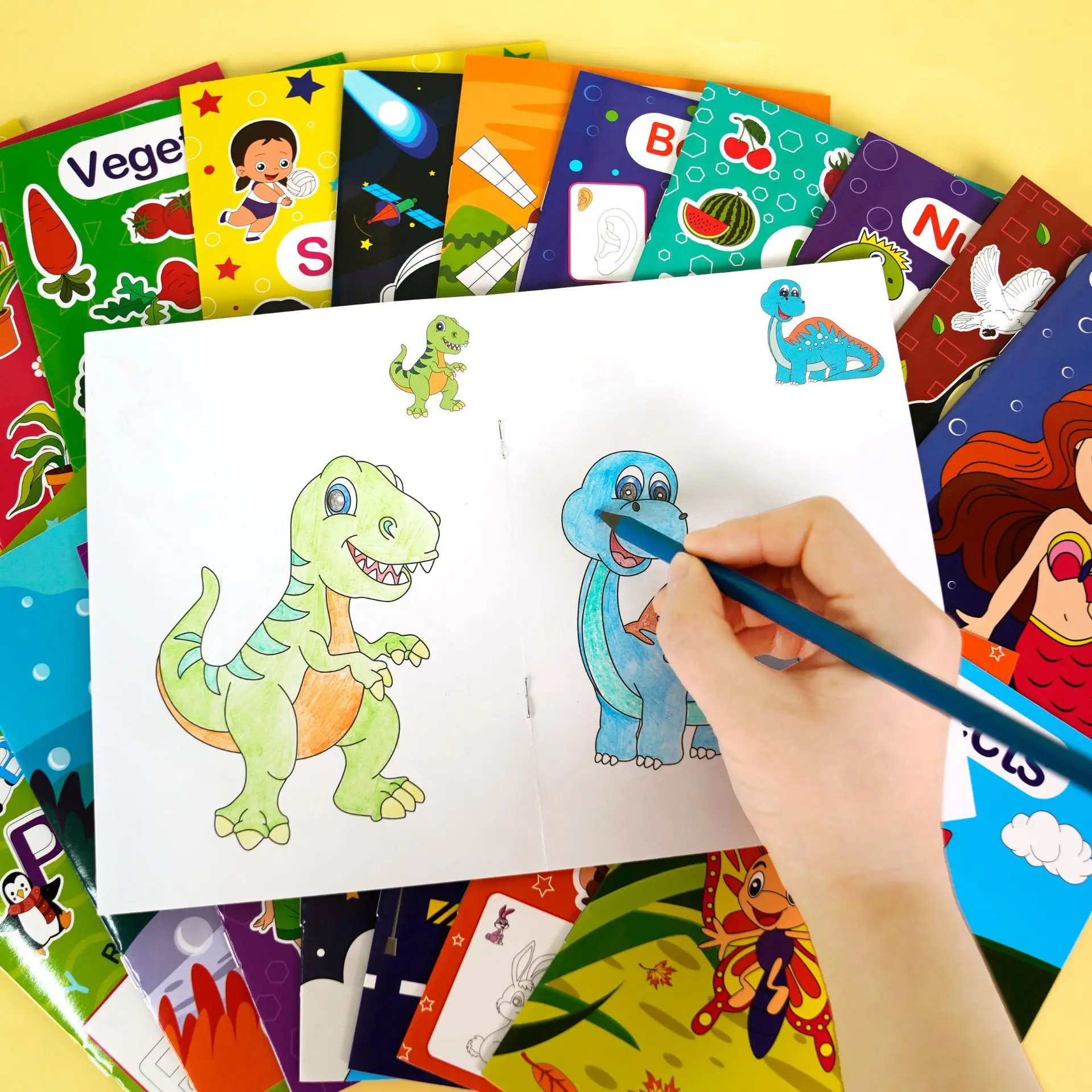 Custom DIY Children Education Kids Coloring Book Printing