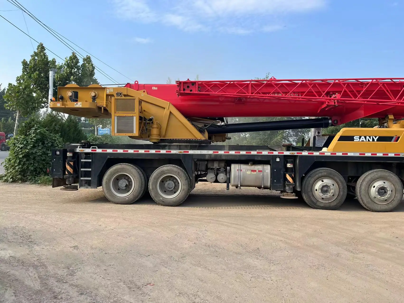 Original 2020year SANY STC750T6  STC800T5 STC800T6 used 75ton 80TON crane for sale 70ton 75ton 80ton crane
