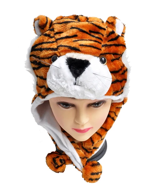 Hot sale kids and adult lovely and warm soft toy Furry Sesame Street Hats - Furry Elmo Hat