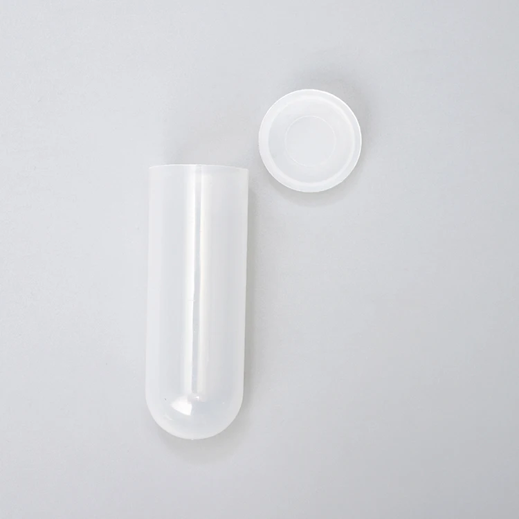 Large Volume 100ml Centrifuge Tube Round Bottom Plug Lid Clear PP Material for Disposable Laboratory Supply