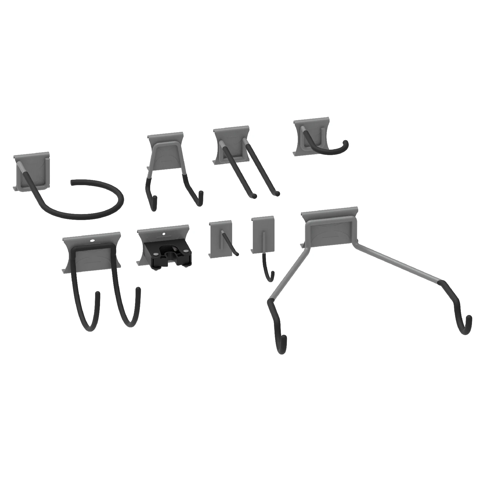 Versatile Utility Storage Holders Wall Mounted Hook Garage Tool Organizer