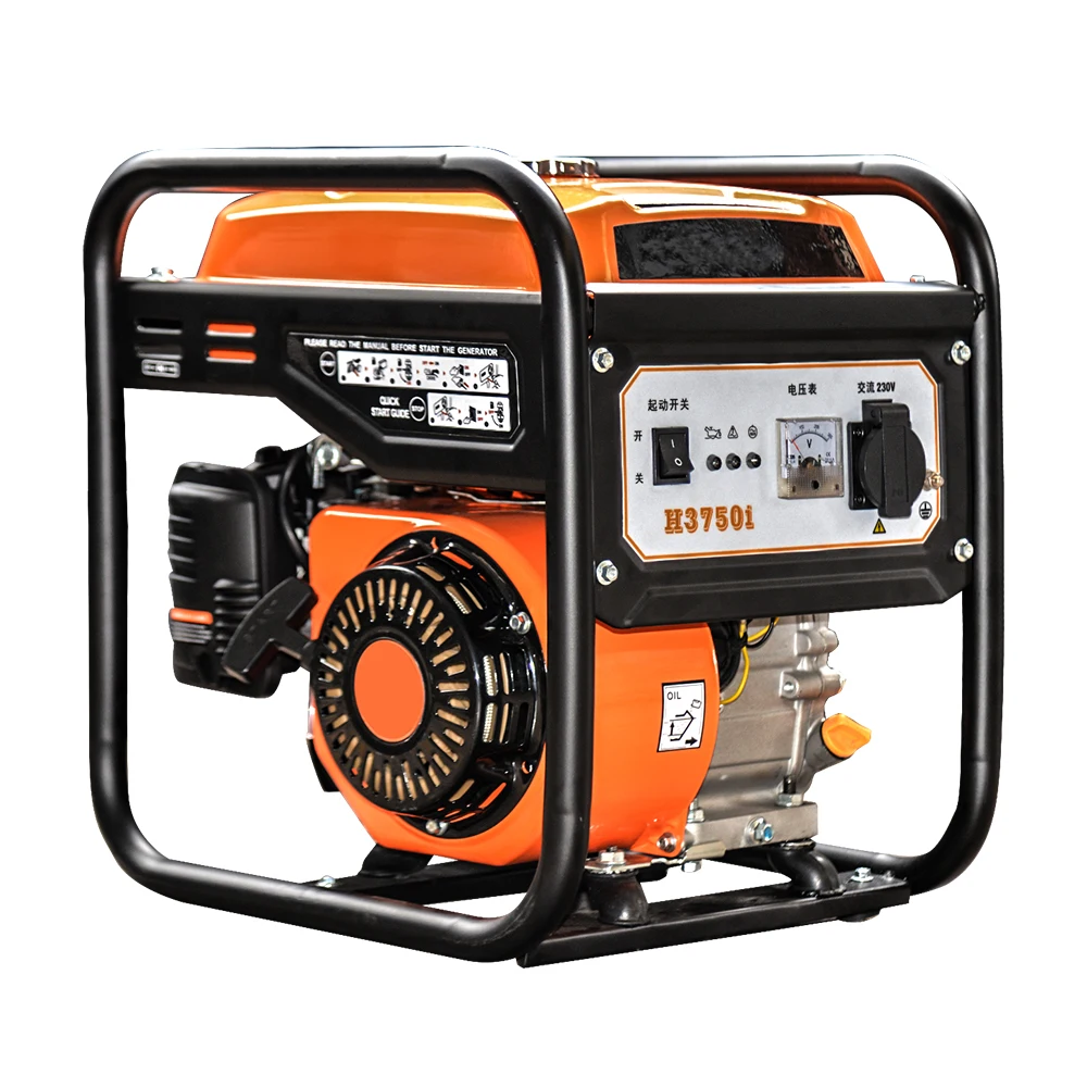 Portable Inverter Generator 3.5KW Running 3500W 120V Gasoline Powered RV Travel Home Backup