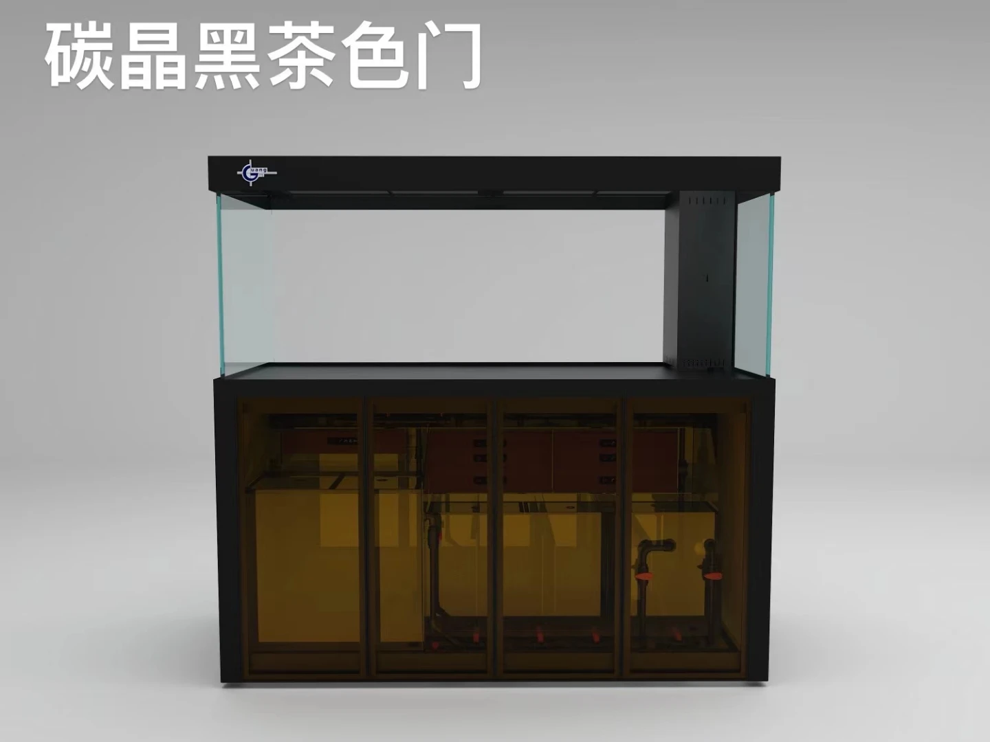 Customized Aquarium Fish Tank with Cabinet - Complete Set of Aquariums and Premium Accessories