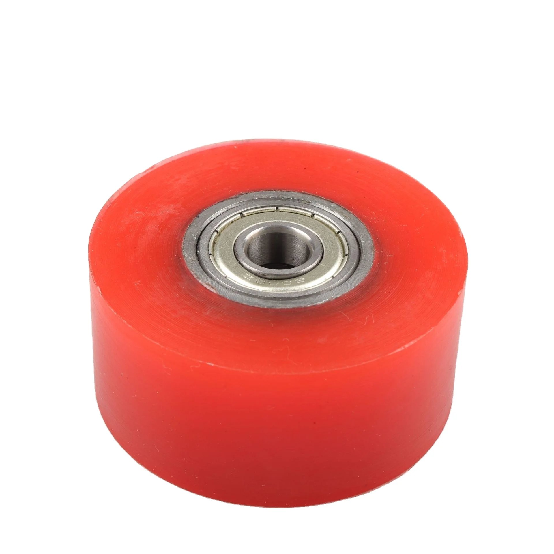 High Performance Load polyurethane Yellow PU Roller rubber Wheel