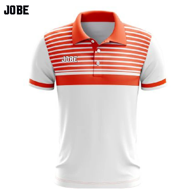 
quick-drying polyester spandex custom button collar dropshipping polo shirt men 