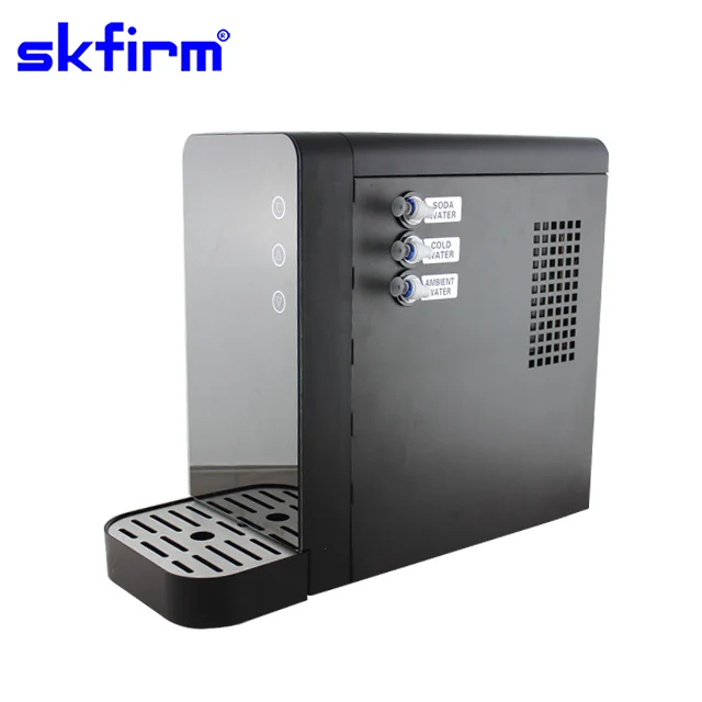 Sparkling Water Maker Under Sink Purify drinking Soda water cooler with taps for home use