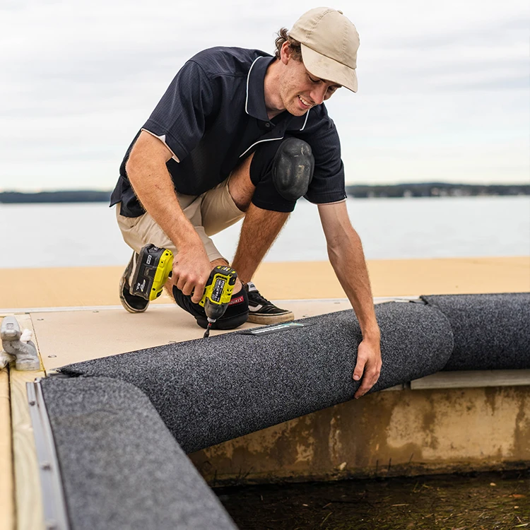 Non Inflatable Closed Cell Foam Hanging Pile Fenders Custom Pontoon Rubber Bumper Eva Foam Yachts Marine Boat Fenders