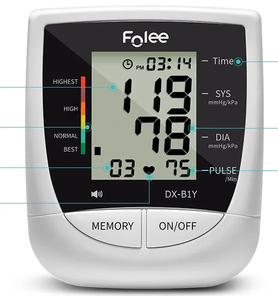 Blood pressure machine monitor height weight and blood pressure Folee DX-B1Y