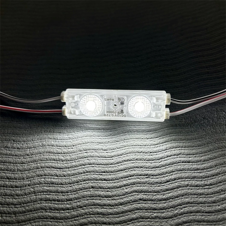 high lumens bright 160lm/w 2835 advertising led module warm white 2700k module led 0.72w