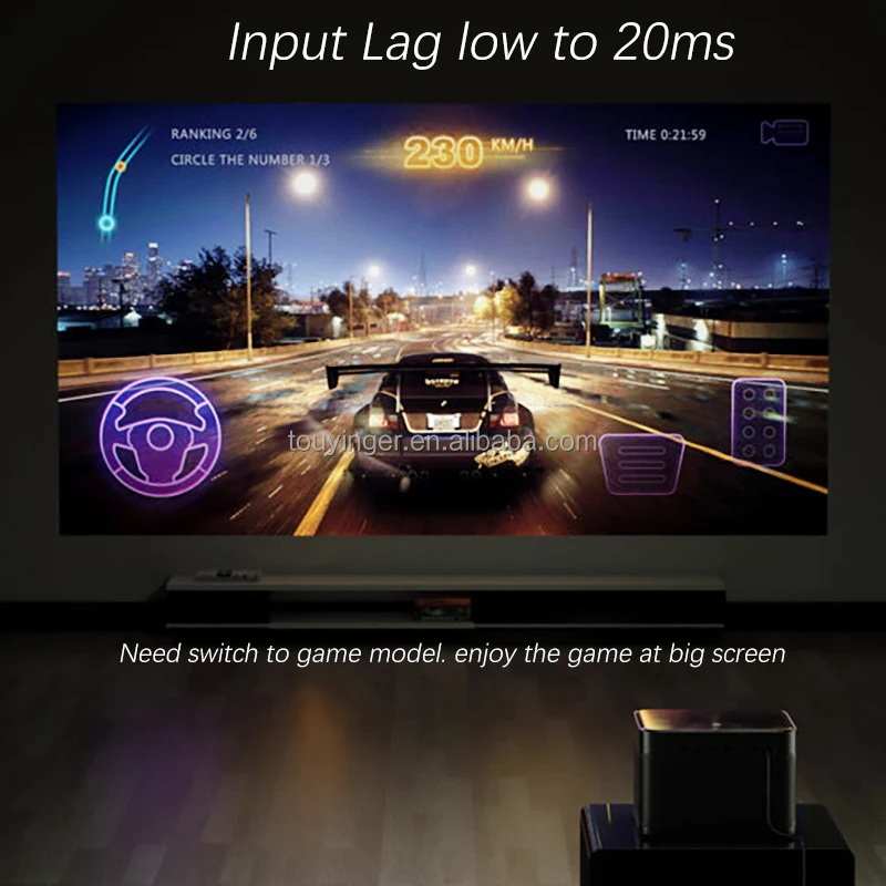 OEM/ODM Dangbei Mars Pro 4K 3200 ANSI lumens laser projector with 3D sexy film video xxx adult projector