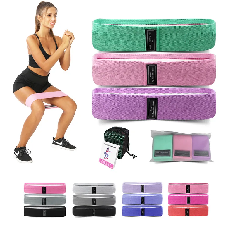 Stretch Resistance Elastique Rubber Bande de resistance Fitness Fit Resistance Loop Set Elastic Band Fitness