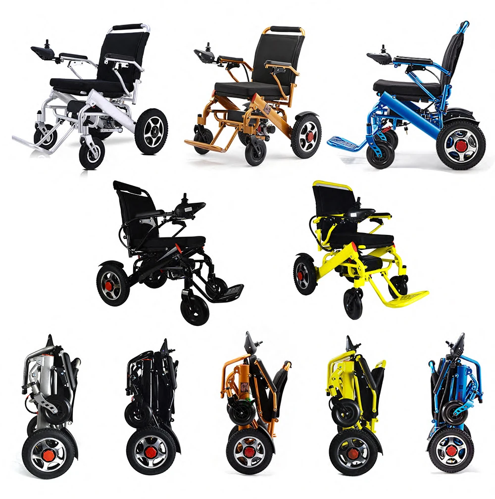 2024 China Manufacture Mobility Plus Lightweight Electric Wheelchair With Cheap Price In Algeria