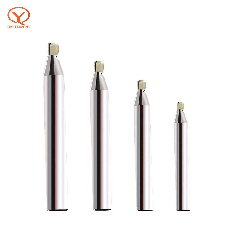 Qiye 1mm-30mm MCD Polishing Milling Cutter CNC Diamond End Mills