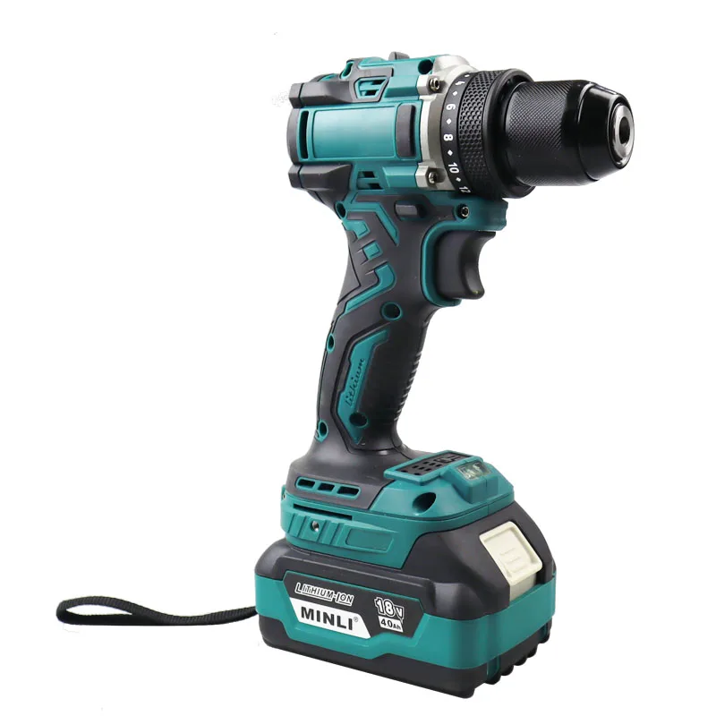 Electric Screw Home Hand Drill Variable Speed Brushless Electric Drill Lithium Electric Hand Drill Rechargeable