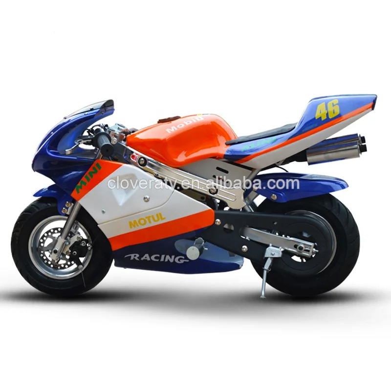 Super Easy Pull Start Mini Pit Bike Kids Motocross 49cc Pocket Bike