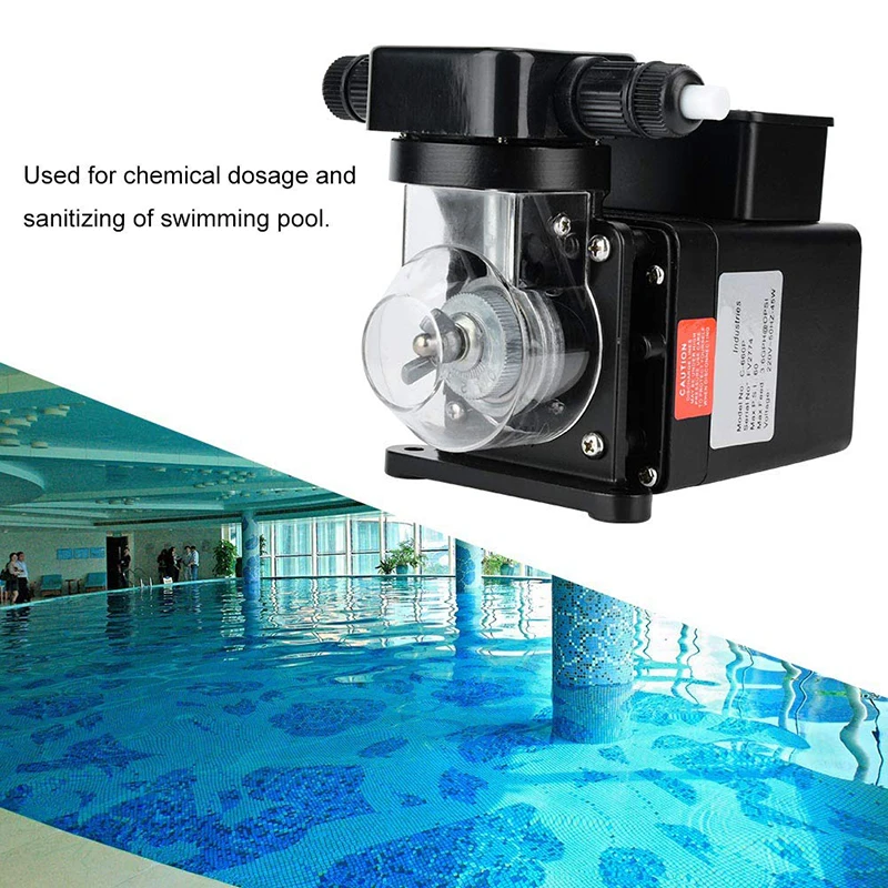 Semi-Automatic Pool Dosing Pump with Auto focus Frame for Chemical Dosage and Sanitizing Auto Pool Dosing Pump